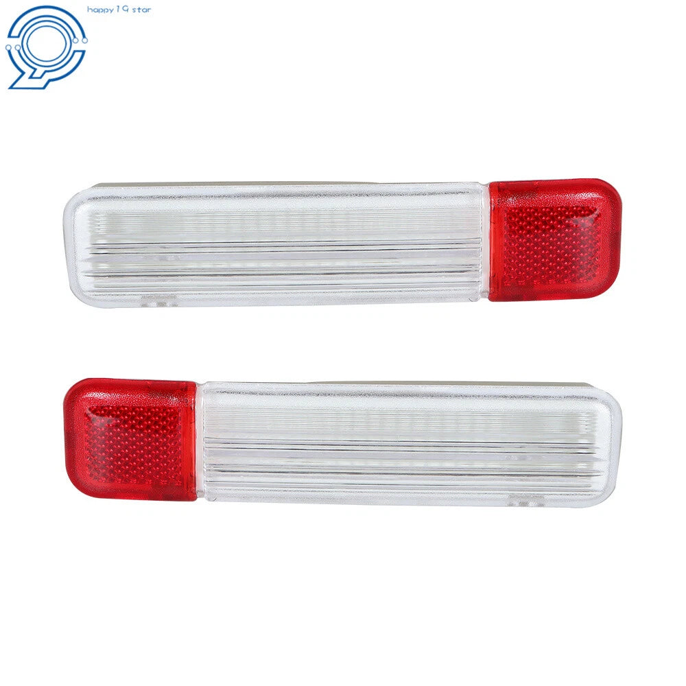 Set of 2 Front Rear Door Panel Courtesy Lights for Chevrolet GMC Cadillac (2001–2006)