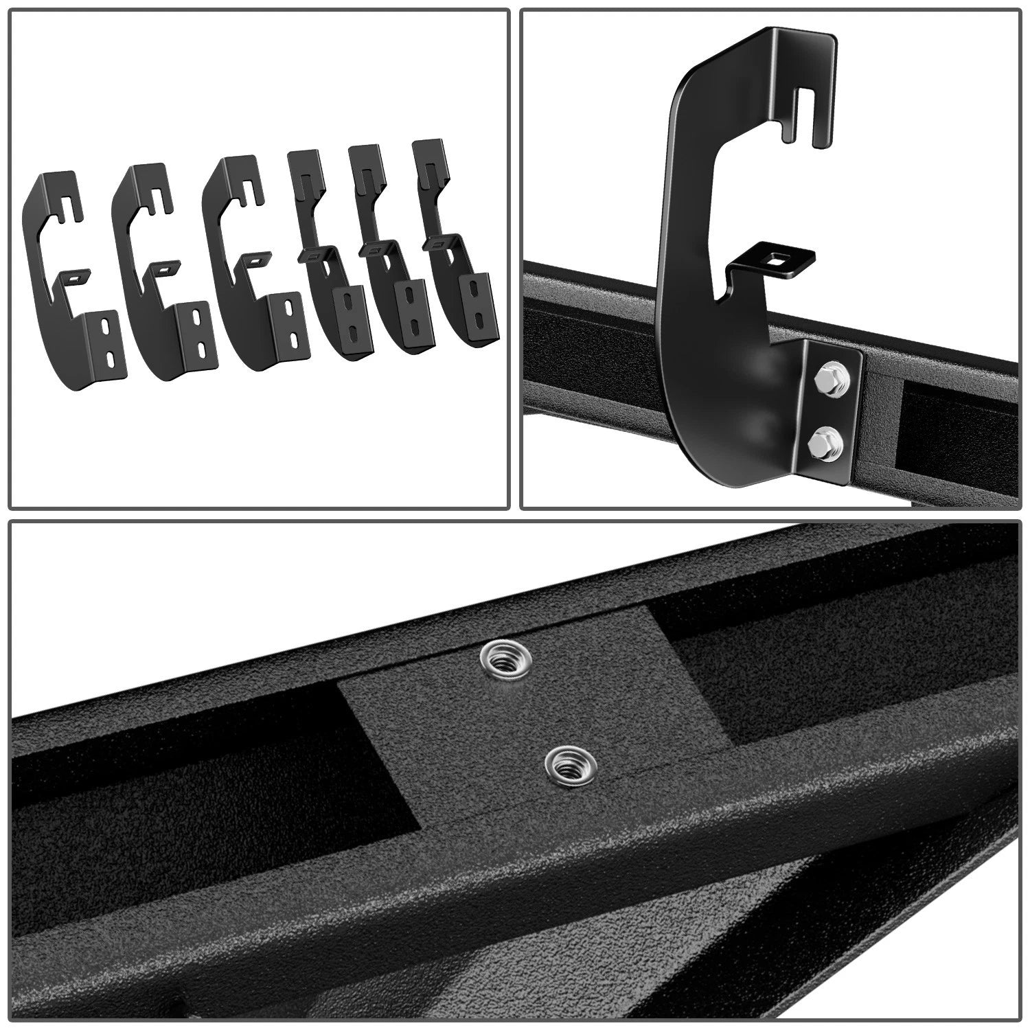 3" Step Nerf Bar Running Board for Silverado Sierra 1500-3500 (2007–2019)