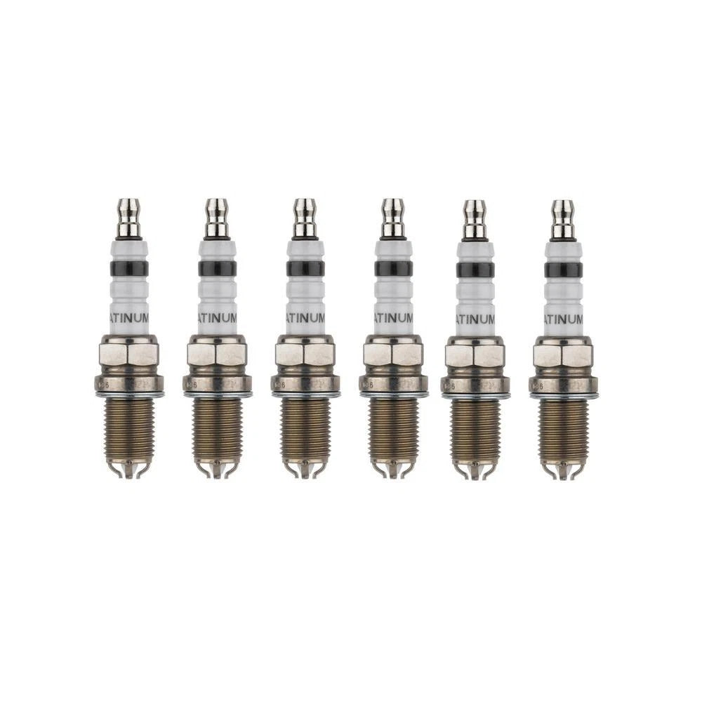 Set of 6 Bosch OE Fine Wire Platinum Spark Plugs for BMW L6