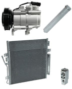 AC Compressor Kit with Condenser for Dodge Nitro 3.7L (2008–2012)