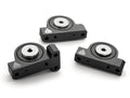 Billet Motor Mount Kit for Polaris RZR RS1 (2018–2022)