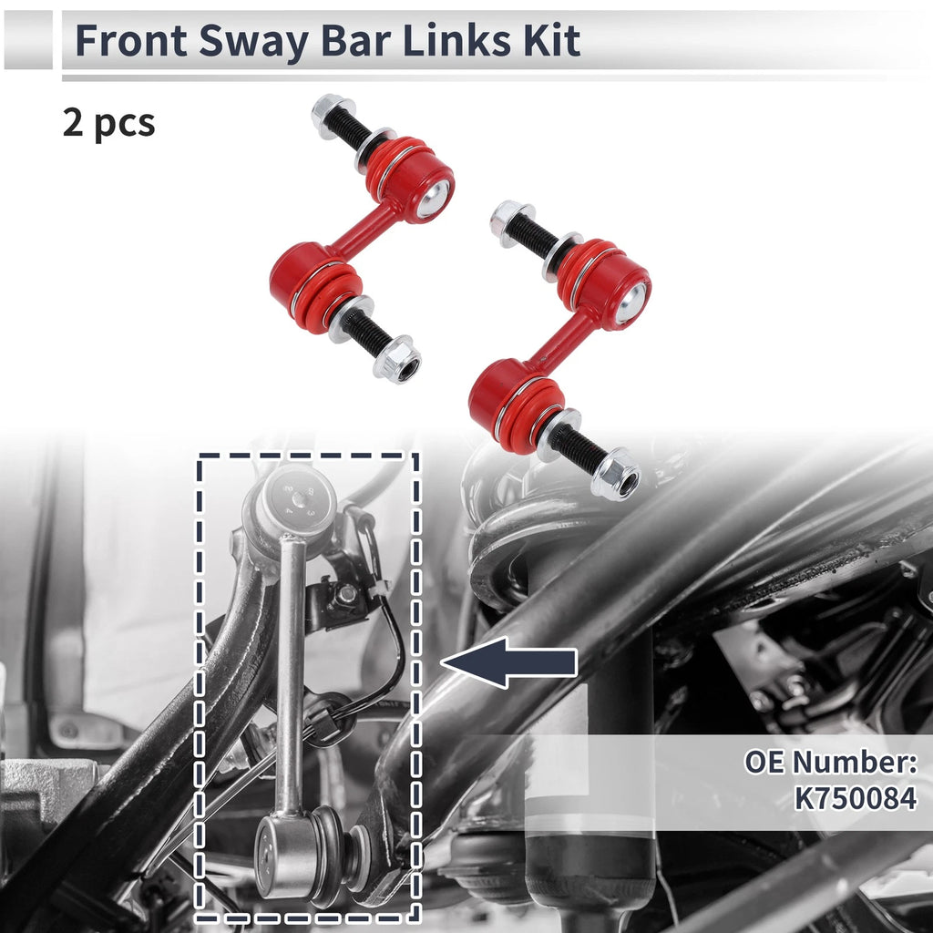 Set of 2 Front Stabilizer Bar Links for Subaru B9 Tribeca (2006–2007) No.K750084