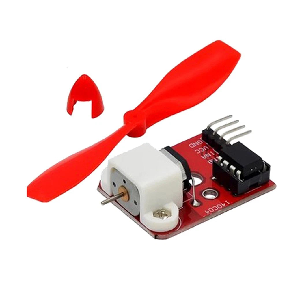 2X 5V L9110 Fan Control Kit with 75mm Propeller for Arduino (2010–2023)