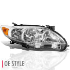 Right Headlight for Toyota Corolla (2011–2013)