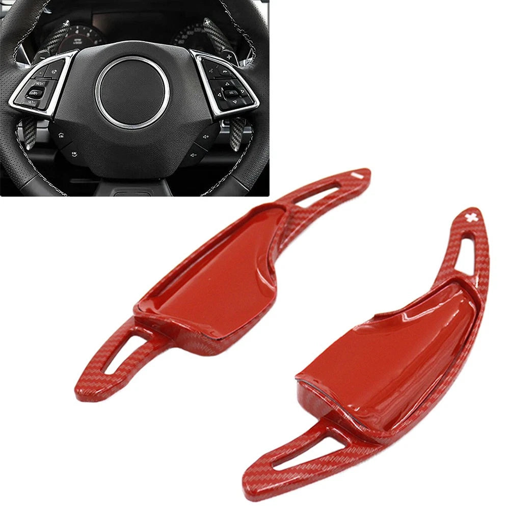 Steering Wheel Shift Paddle Extension for Chevrolet Camaro Corvette C7 (2014–2019)