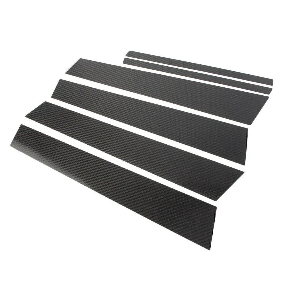 Carbon Fiber Window B Pillar Trim Covers for BMW 3 Series (2013-2018)