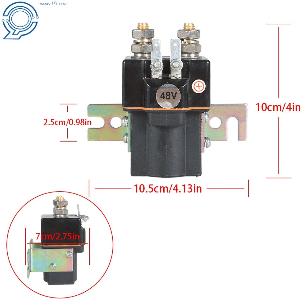 48-Volt Solenoid for Club Car DS Precedent (2000–Present) Golf Cart