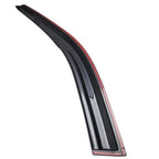 Set of 4 Window Visors for Ford Focus 4 Door Hatchback (2012–2018)