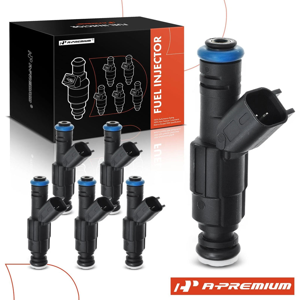 Set of 6 Fuel Injectors for Chevrolet Equinox Pontiac Torrent (2005–2009)