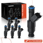 Set of 6 Fuel Injectors for Chevrolet Equinox Pontiac Torrent (2005–2009)