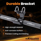 Dual Shock Steering Stabilizer for Jeep Wrangler JK (2007–2018) 4WD Lift Kit