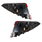 Set of 2 LED Red/Clear Tail Lights for Honda Accord (2018–2022)