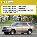 Set of 4 Interior Door Handles for Toyota Sequoia (2001–2007) Beige