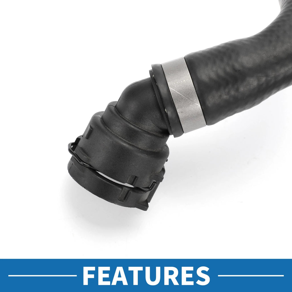 Radiator Hose No.17127596840 for BMW 320i (2013–2015) Rubber Black