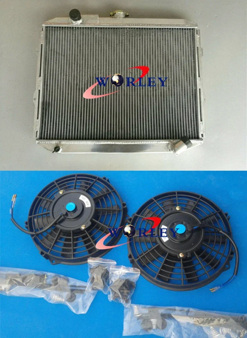 Alloy Radiator & Fan for Mitsubishi Pajero/Mentero (2004-2009)
