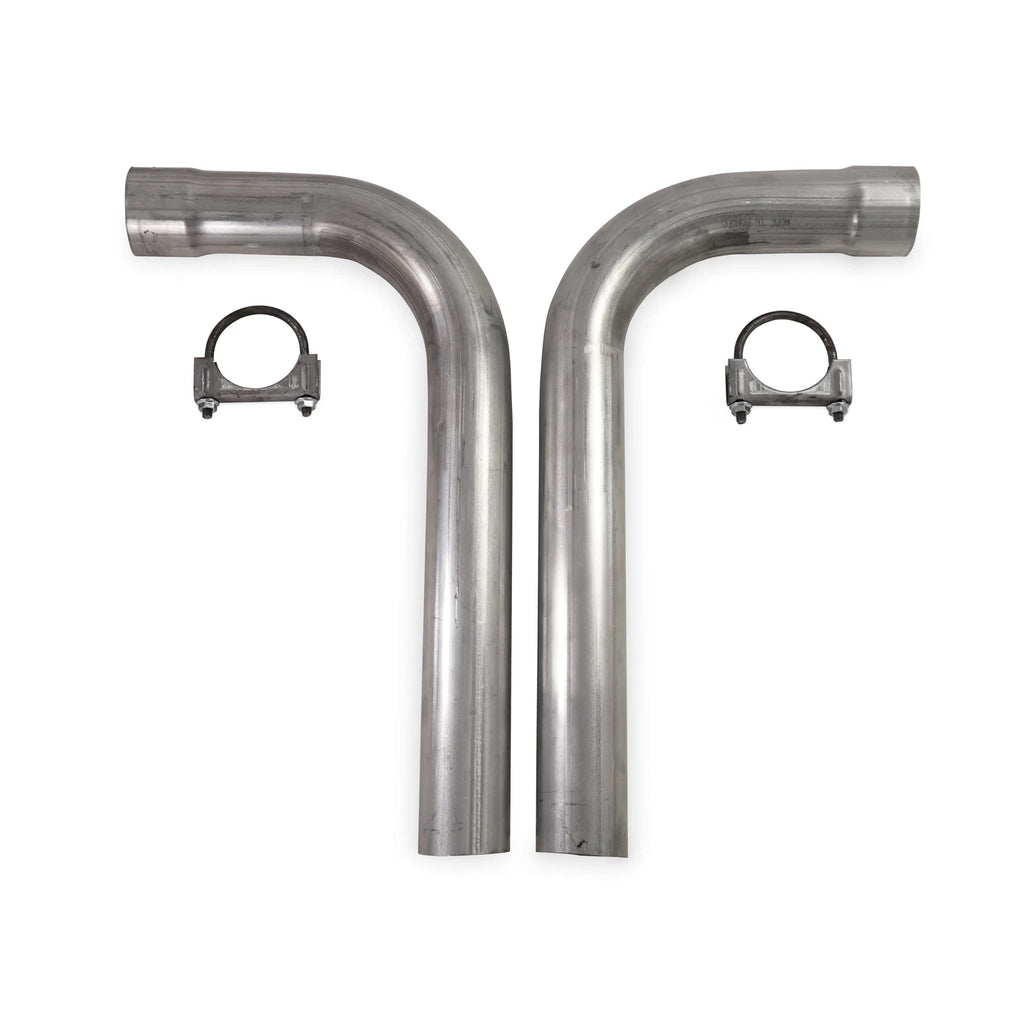 Dual Exhaust Kit 2.5" 2 Chamber Side Exit for GM C/K 20 3/4 Ton (1973–1980)