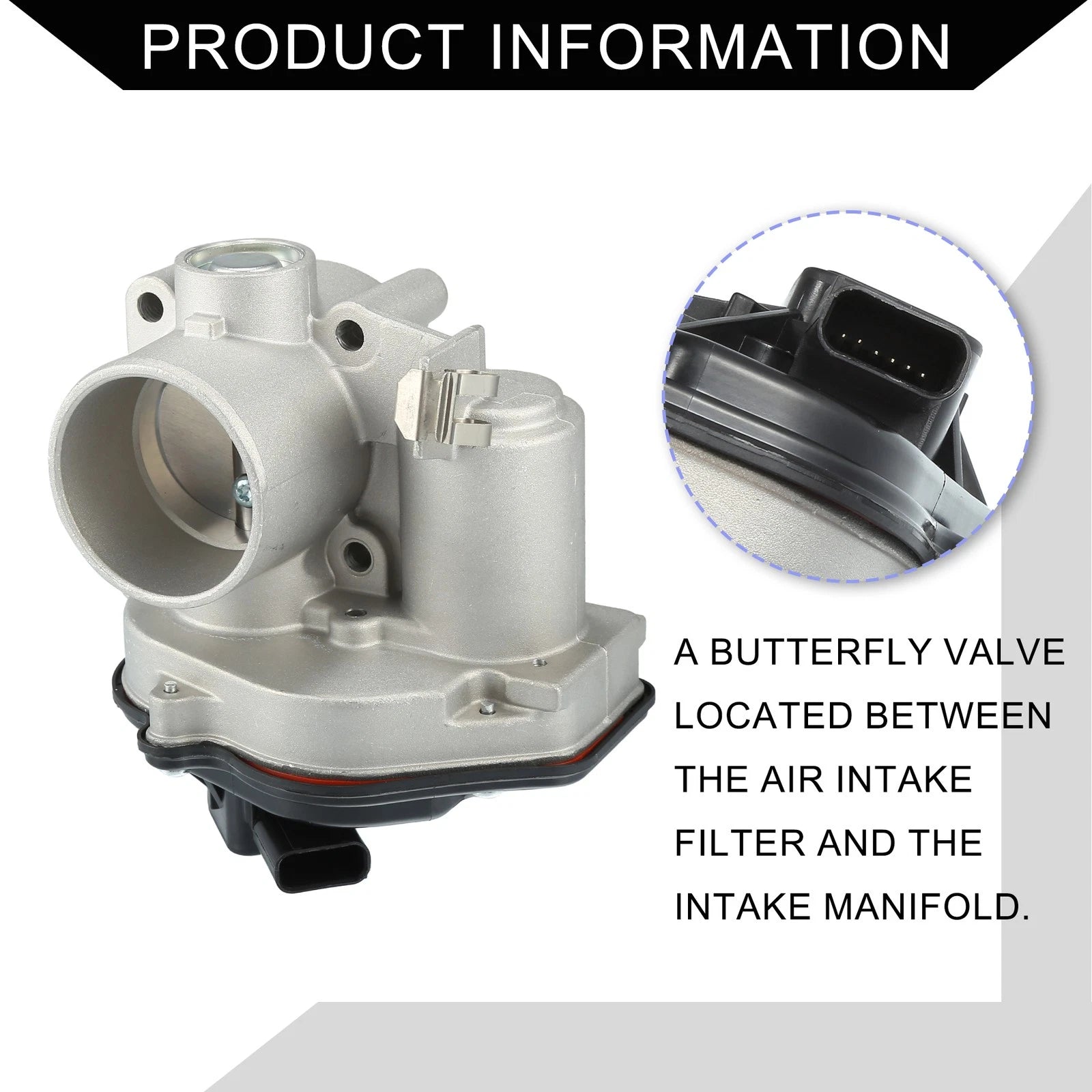 Throttle Body Actuator No.2S6U9F991FC for Ford C-Max DM2 (2007–2010)