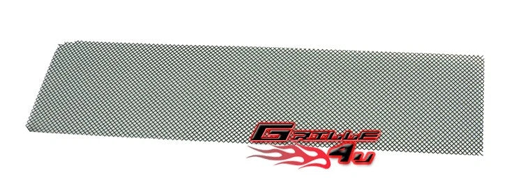 Black Stainless Steel Mesh Grille for Universal Fit (12" x 48")