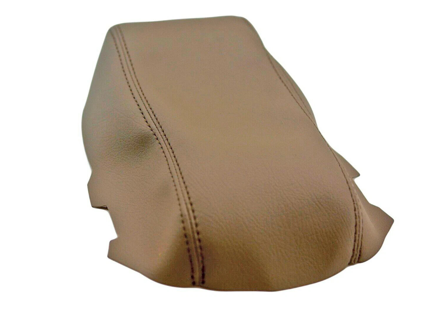 Center Console Lid Armrest Cover for Acura TL (1995–1998) Dark Beige PVC Leather