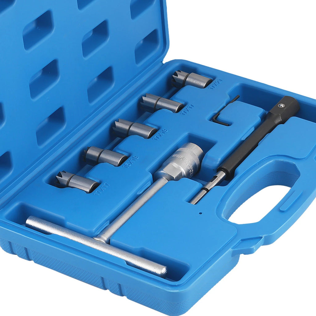 8pc Injector Cleaner Cutter Kit for Mercedes BMW Renault (Universal)
