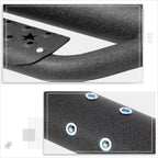 Set of 2 Round Step Bar Running Boards for Jeep Wrangler JL (2018–2024)