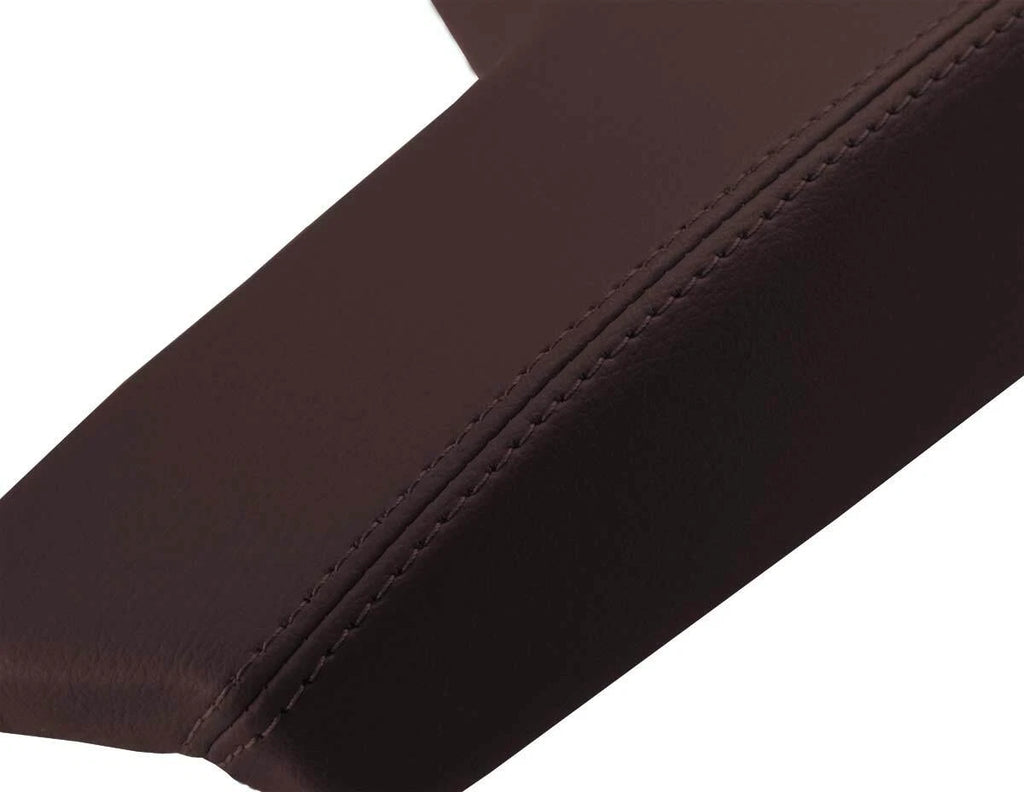 Leather Console Lid Armrest Cover for Buick Regal (2011–2017) Brown