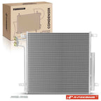 A/C condenser with drier receiver & bracket for Jeep Grand Cherokee L (2021–2023)