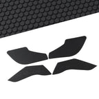 Set of 4 Side Tank Traction Grip Knee Pads Rubber Black for Suzuki GSX8S (2023–2023)