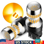 2X Amber 3157 LED Turn Signal Light Bulb for AUXITO (Canbus)