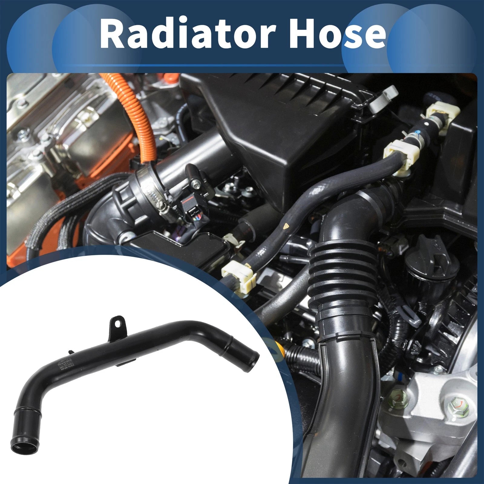 Radiator Hose for Audi A4 B7 (2006–2008) No. 06D121065L 1 Pc