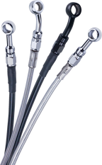 Upper Brake Line for Barnett (Carbon Coat, Black Fittings)