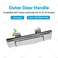 Front Door Handle LH/RH for Toyota Landcruiser 60 70 75 78 79 80 (1980–2007)