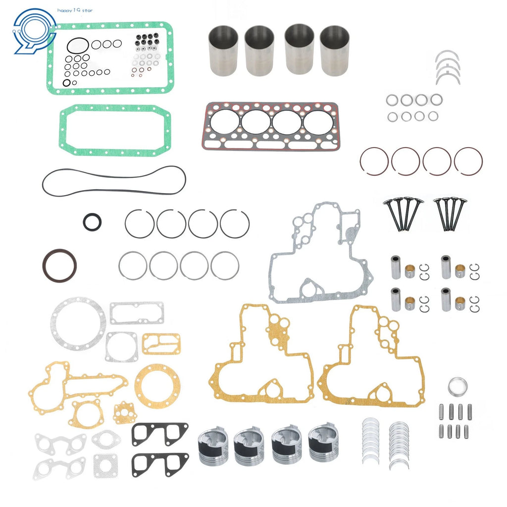 V1702 Engine Overhaul Rebuild Kit for Kubota KH90 Bobcat 743 733 (N/A)
