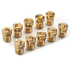 10PCS Carburetor Main Jet for GY6 50cc 139QMB (2000–2023) PZ19 82-105