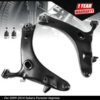 2Pcs Front Lower Control Arms with Ball Joint Kit for Subaru Forester (2009–2013)