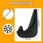 Mud Flaps Splash Guards for Universal Fit (Front & Rear)