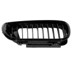 Pair Gloss Black Front Kidney Grille for BMW 3 Series E46 (2002–2004)