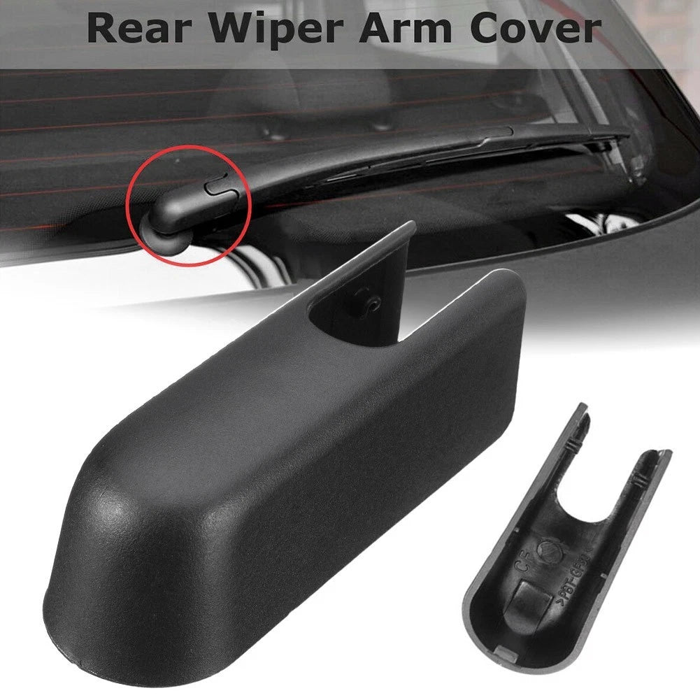 Rear Windscreen Wiper Cover Cap for ION (2010–2014) - Black Plastic