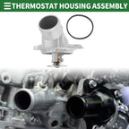 Engine Coolant Thermostat Housing Assembly for Mercedes-Benz C240 E320 E500 (2001–2005)