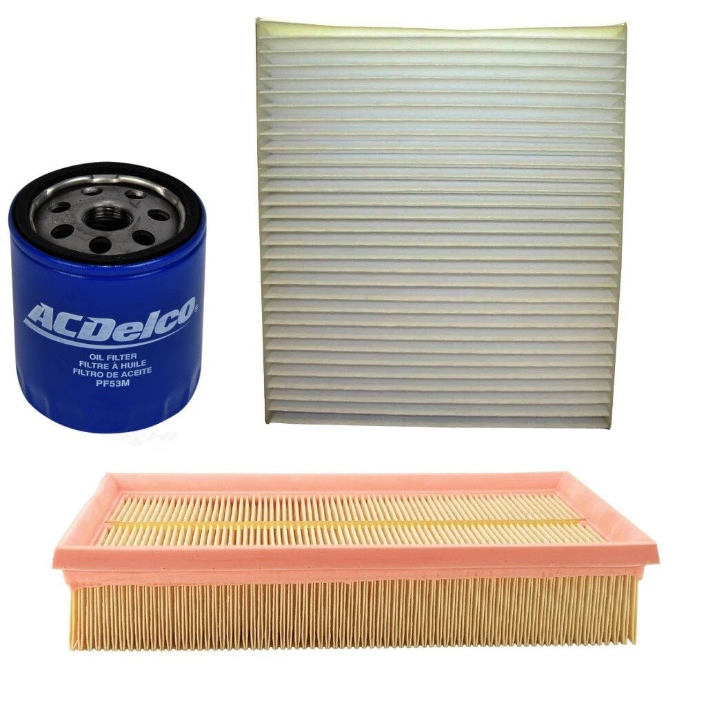 Engine Oil Air Paper Cabin Filter Service Kit for ACDelco