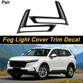 Fog Light Cover Trim Set of 2 for Honda CR-V (2023–2024) Glossy Black