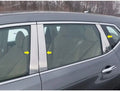 6pc. Luxury FX Stainless Steel Pillar Post Trim for 2014-2020 Nissan Rogue