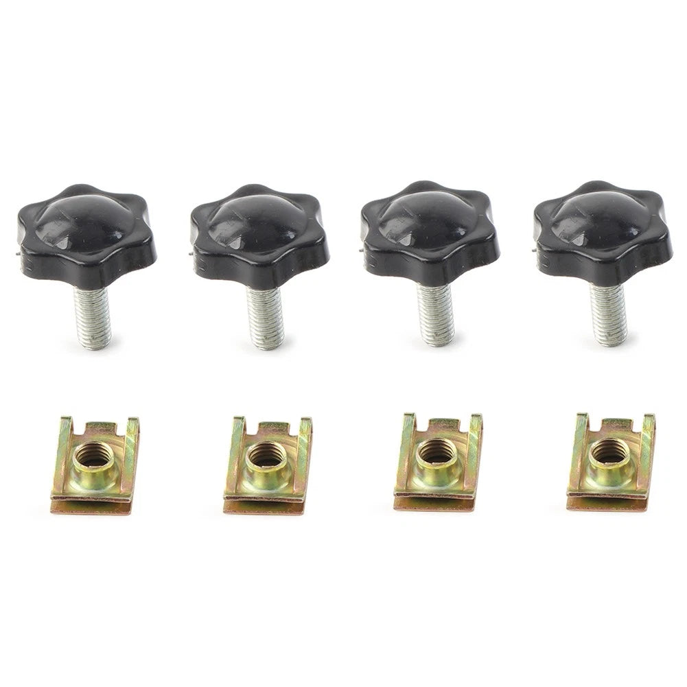 4X Saddlebag Lock Mounting Theft Deterrent Bolts for Harley FLHT FLHTCU