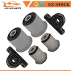 Set of 6 Front Lower Control Arm Bushings for Jeep Grand Cherokee (2005–2010)