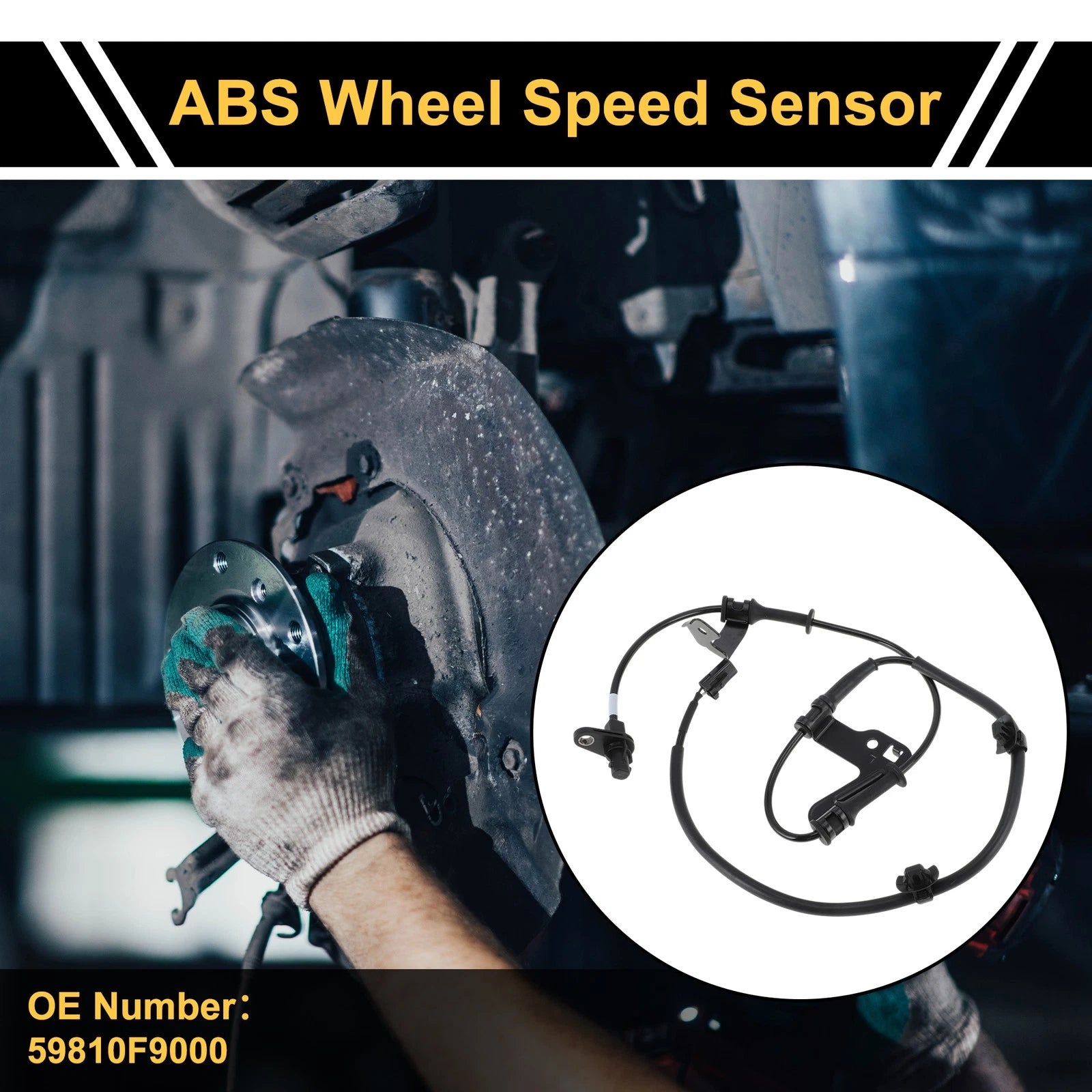 ABS Wheel Speed Sensor No. 59810F9000 for Hyundai Verna (2006–2010)