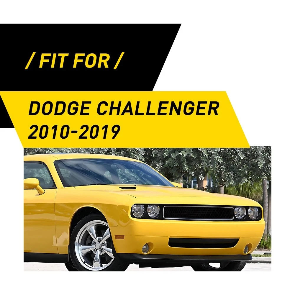 Set of 5 Carbon Fiber Reading Light Cover Bezel Trim for Dodge Challenger (2010–2019)