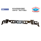 Replacement Polypropylene Front Bumper Impact Absorber for Ford Explorer (2018–2019)