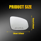 Heated Passenger Mirror Glass for Toyota RAV4 (2013â2018)