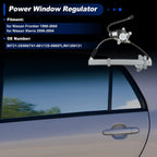Front Left Power Window Regulator with Motor for Nissan Frontier (2005–2023) No.80721-3S500