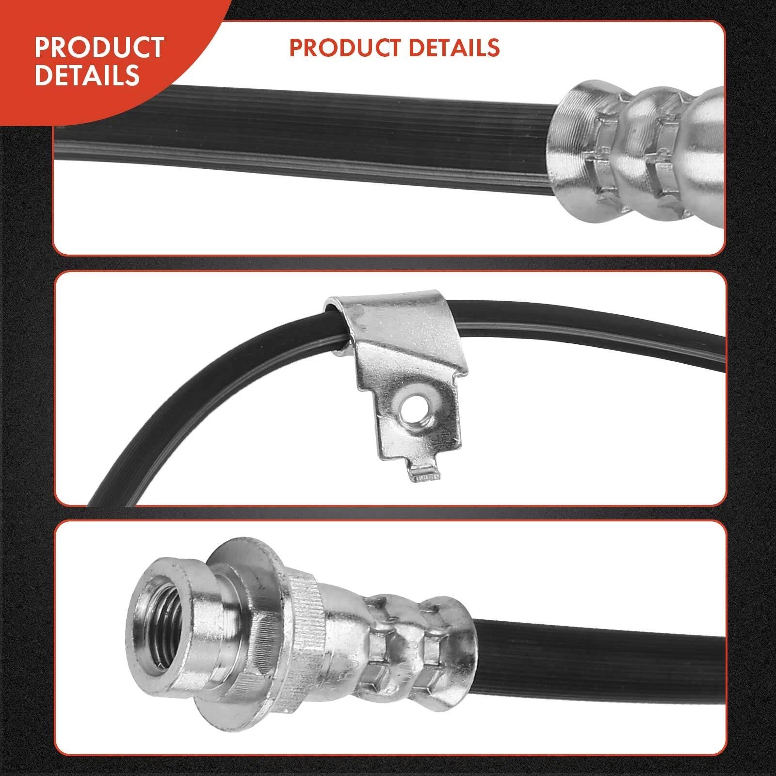 Front Left Brake Hydraulic Hose for Chevy Lumina APV (1992–1996)